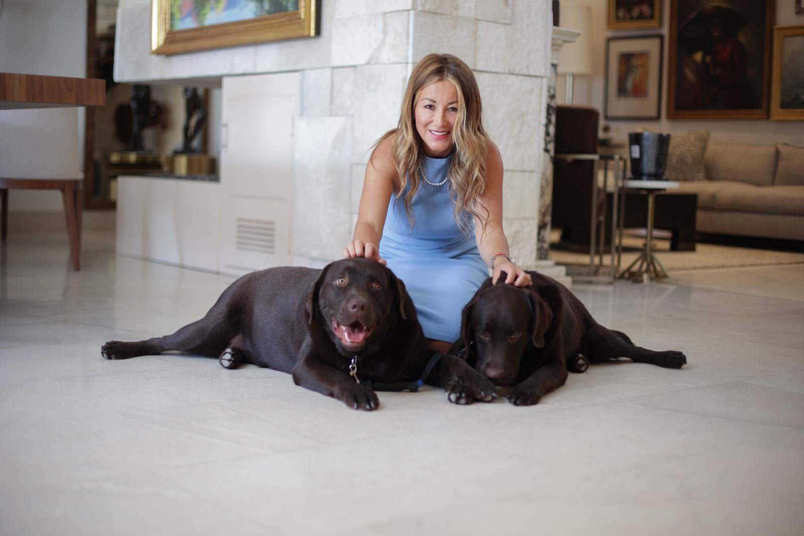 imagen de magda con perros